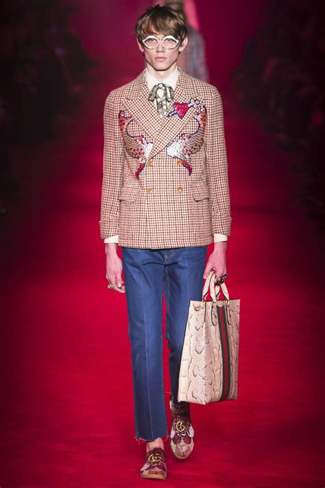 gucci men 2016|Gucci fall 2017 looks.